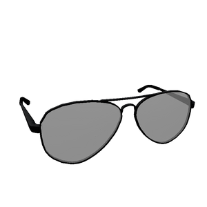 BlackAviatorShades.png